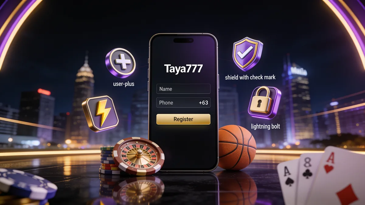 taya777 in the Philippines — How to Register at taya777